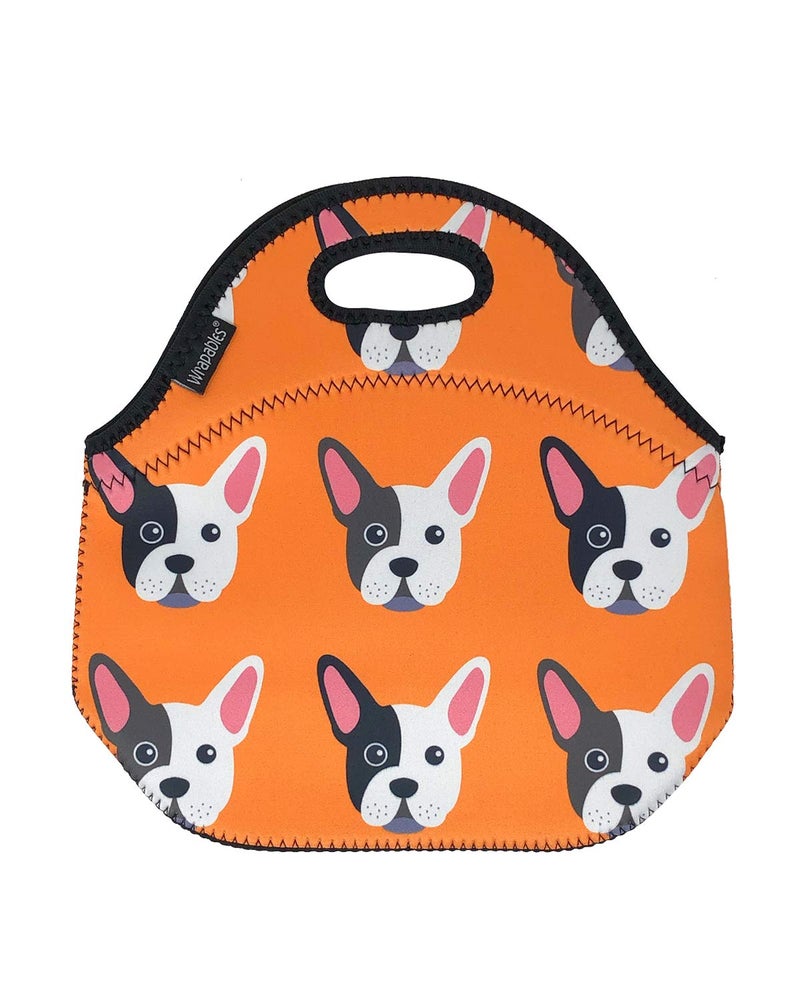 WrapablesÂ® Insulated Neoprene Lunch Bag, Boston Terrier - Image 3